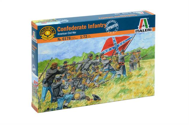 556178 1/72 Confederate Infantry (American Civil War)