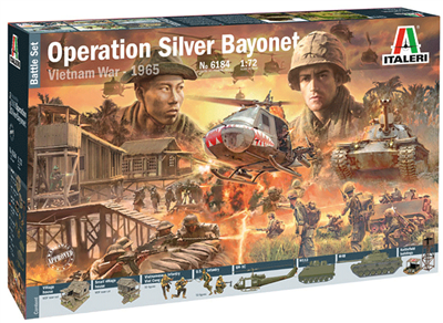 556184 1/72 Vietnam War Battle Set