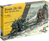 556464 1/35 Horse Drawn Breda 20/65 with Crew