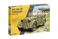 556550 1:35 Fiat 508 CM Coloniale with Crew