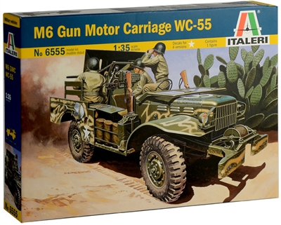 556555 1/35 M6 Gun Motor Carriage WC-55 (1 figure included)