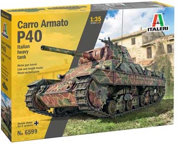 556599 1:35 Carro Armato P40 Italian Heavy Tank