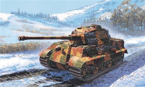 557004 1/72 King Tiger