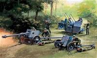 557026 1/72 German Gun Set: PAK35-PAK40-FLAK38