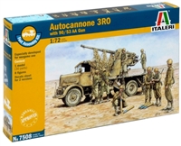 557508 1/72 Autocannone RO3 with 90/53 AA Gun (2 FAST ASSEMBLY MODELS)