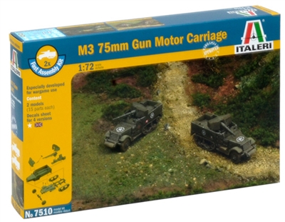 557510 1/72 M3 75mm Half Track
