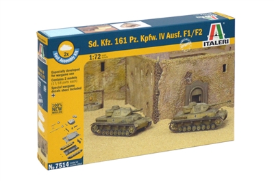 557514 1/72 Sd.Kfz 161 Pz.Kpfw. IV F1 (2 FAST ASSEMBLY MOD.)