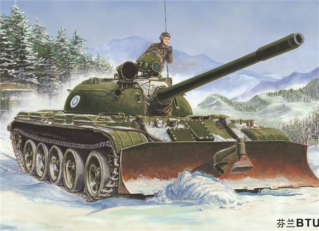 700313 1/35 Armor-T-55 model 1958 with BTU-55