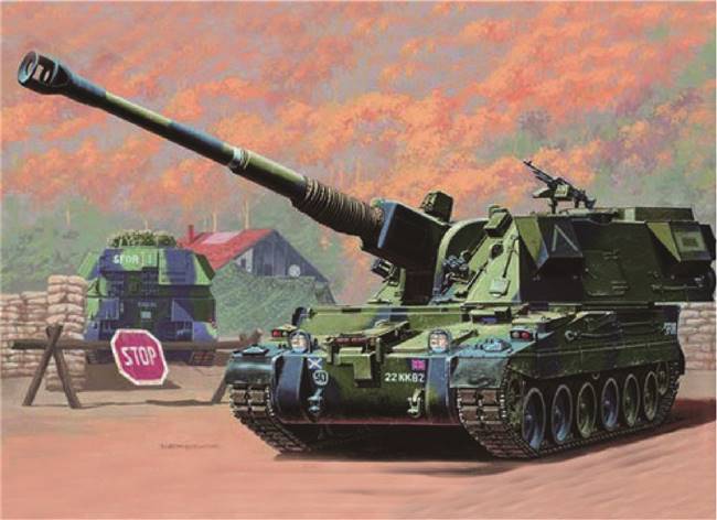 700324 1/35 Armor-British 155mmAS-90howitzer
