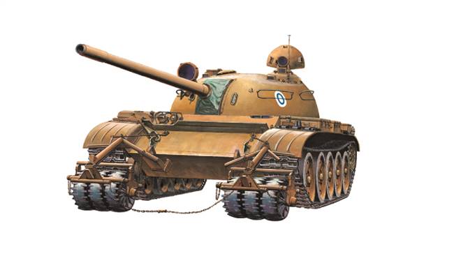 700341 1/35 Armor-Finnish Army T-55 w/KMT-5
