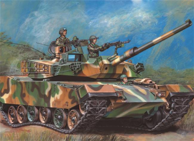 700343 1/35 Armor-Korea Type 88 K1 Tank