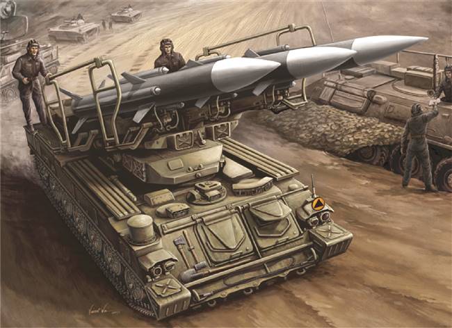 700361 1/35 Russia SAM-6 antiaircraft missile