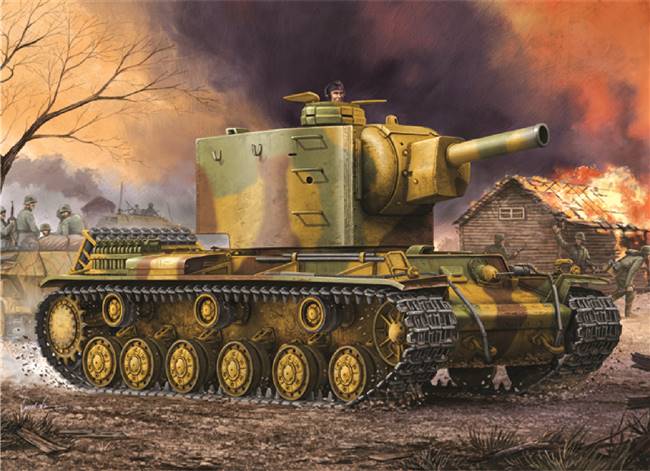 700367 1/35 German Pz.Kpfm KV-2 754(r) Tank