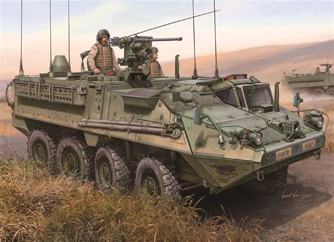 700397 1/35 M1130 Stryker Command Vehicle