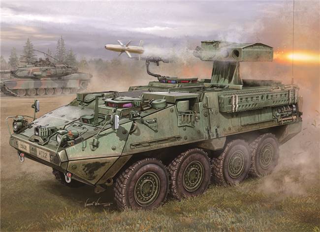 700399 1/35 M1134 Stryker Anti- Tank Guided Missile (ATGM)