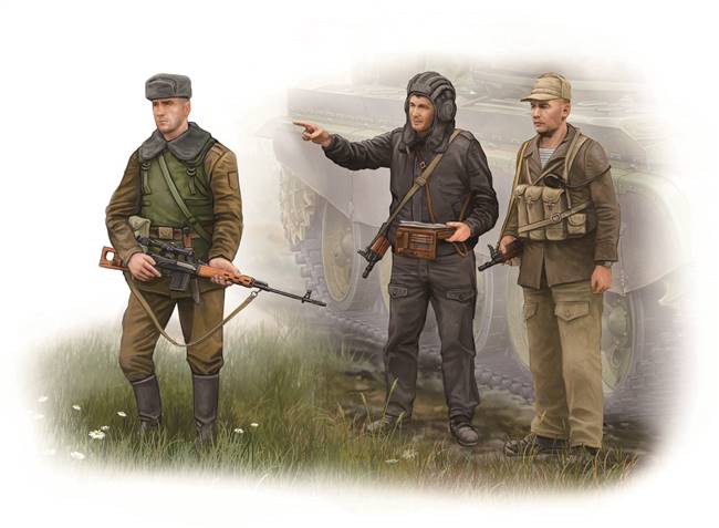 700433 1/35 Soviet Soldier - Afghan War