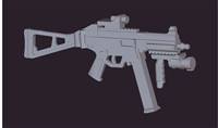 700524 1/35 German Firearms Selection-UMP.45
