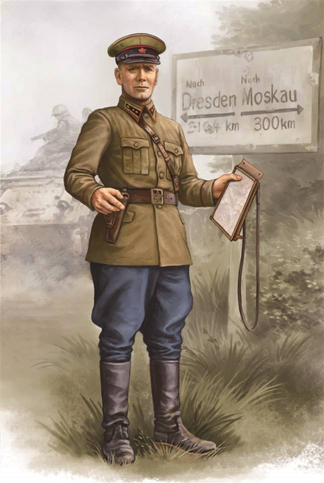 700703 1/16 WWII Soviet Officer Vol.1