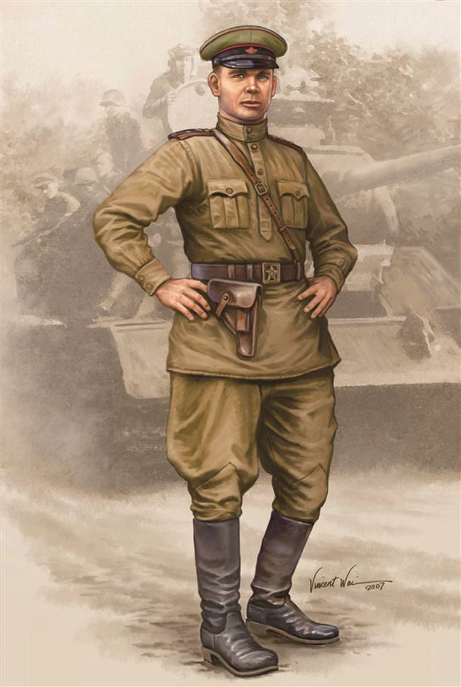 700704 1/16 WWII Soviet Officer Vol.2