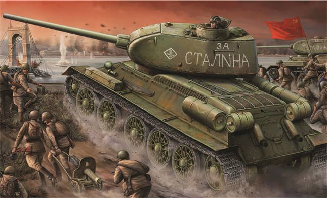 700904 1:16 Armor-T-34/85 model 1944 Fty.174
