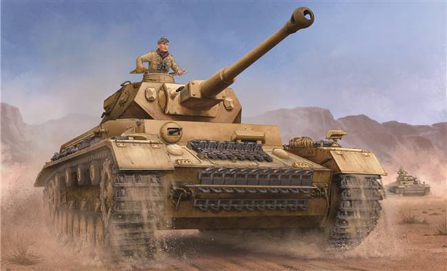 700919 1/16 German Pzkpfw IV Ausf.F2 Medium Tank