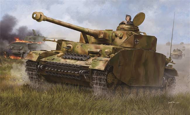 700920 1/16 German Pzkpfw IV Ausf.H Medium Tank