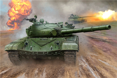 700924 1:16 Russian T-72B MBT