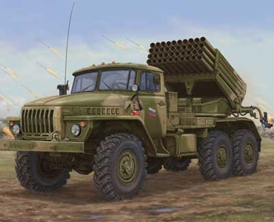 701014 1:35 Russian BM-21 Hail MRL -Late