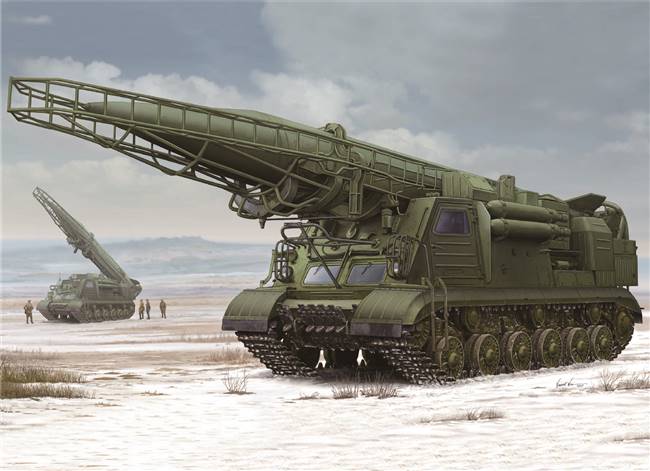 701024 1/35 Ex-Soviet 2P19 Launcher w/R-17 Missile (SS-1C SCUD B) of 8K14 Missile System Complex