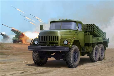 701032 1:35 Russian 9P138 Grad-1 on Zil-131