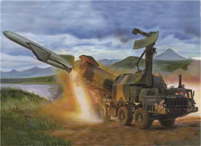 701035 1/35 Russian 4K51 Rubezh Coastal ASM with P-15