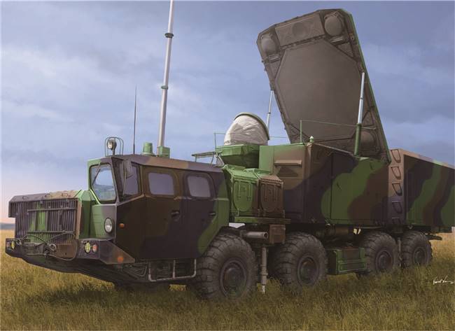 701043 1/35 Russian 30N6E Flaplid Radar System