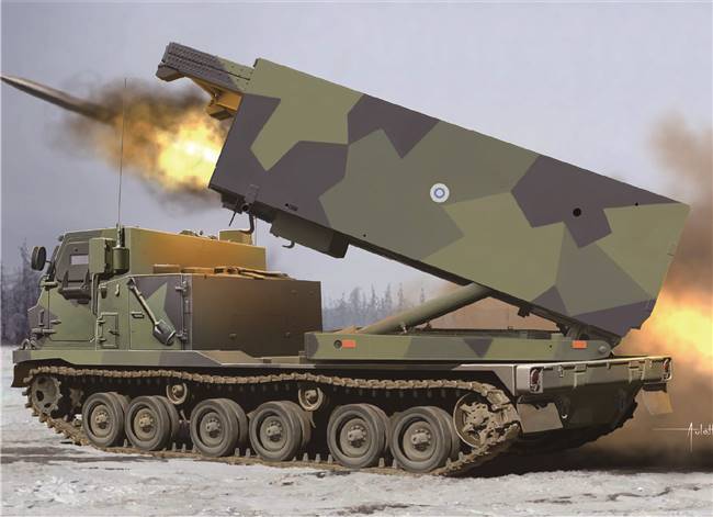 701047 1/35 M270/A1 Multiple Launch Rocket System - Finland/Netherlands