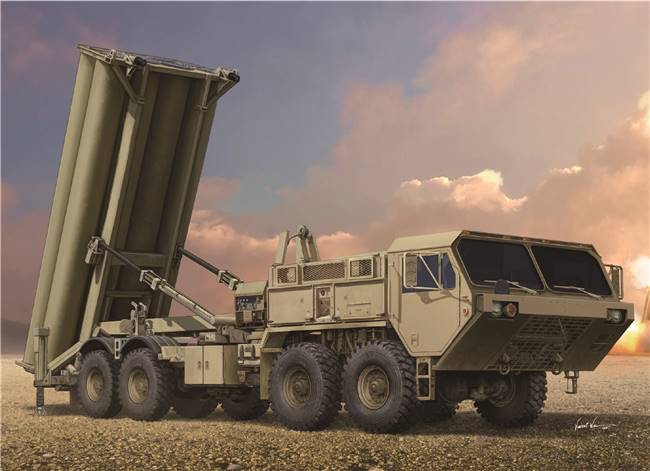 701054 1/35 Terminal High Altitude Area Defence (THAAD)