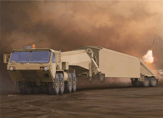 701059 1/35 M983 Tractor with AN/TPY-2 X Band Radar