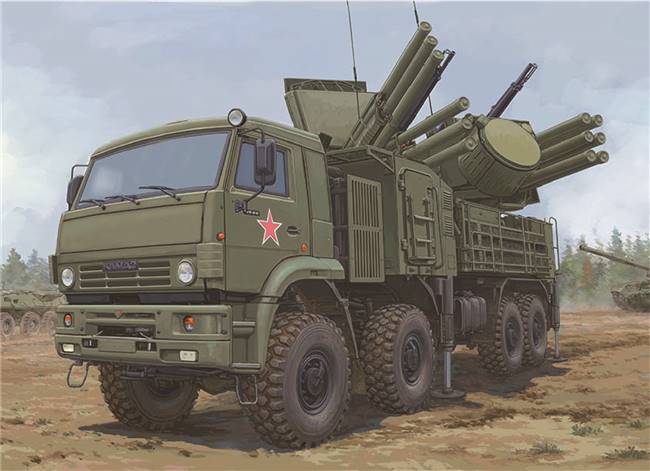 701060 1/35 Russian 72V6E2 Combat Vehicle of 96K6 Pantsir -S1 ADMGS