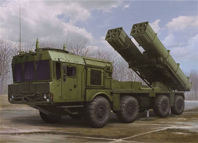 701068 1/35 Russian 9A53 Uragan-1M MLRS (Tornado-s)