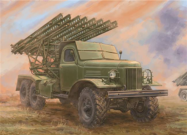 701075 1/35 Soviet 2B7 Multiple Rocket Launcher BM-13 NM
