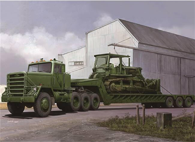 701078 1/35 M920 Tractor tow M870A1 Semi Trailer