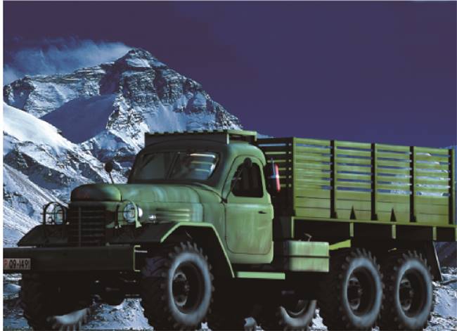 701103 1/72 Camion-Jie fang CA-30 truck