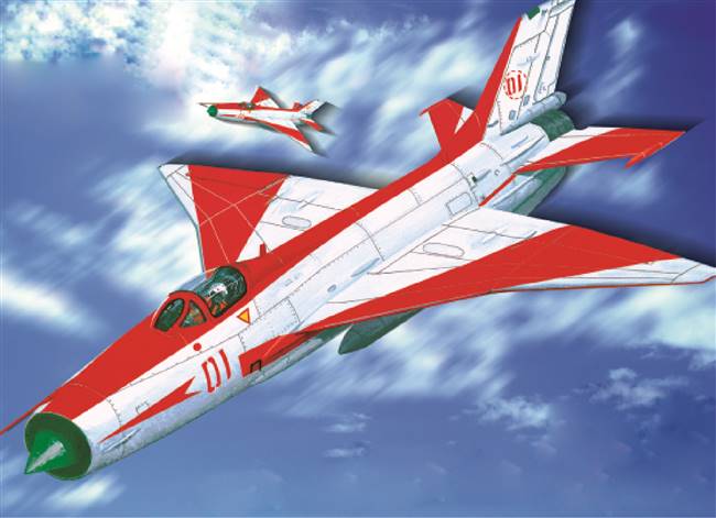 701326 1/144 Aircraft-Chinese F-7EB