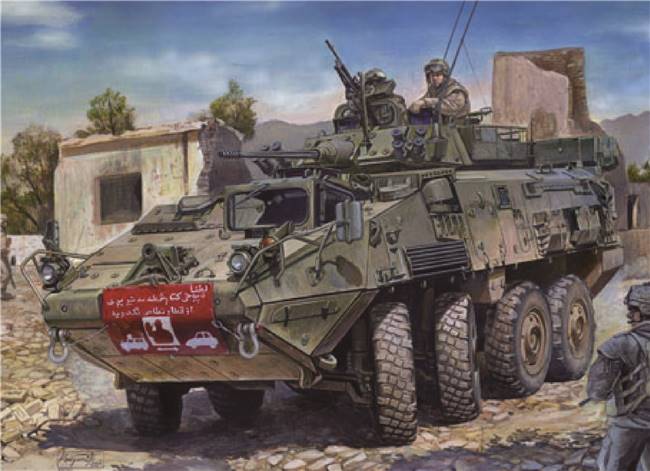 701519 1/35 LAV-III 8x8 wheeled armoured vehicle