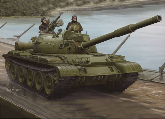 701552 1/35 Russian T-62 Mod.1975 (Mod.1972+KTD2)