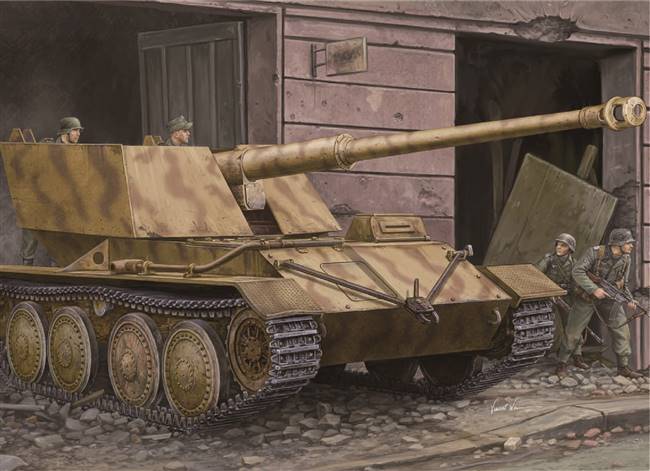 701587 1/35 Krupp/Ardelt Waffentrager 88mm PAK-43