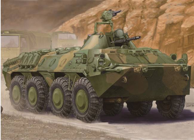 701593 1/35 Russian BTR-70 APC in Afghanistan