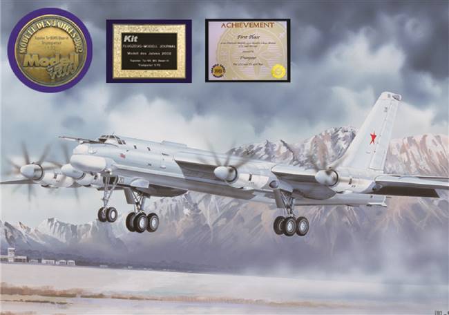 701601 1/72 Aircraft-Tupolev Tu-95MS Bear-H