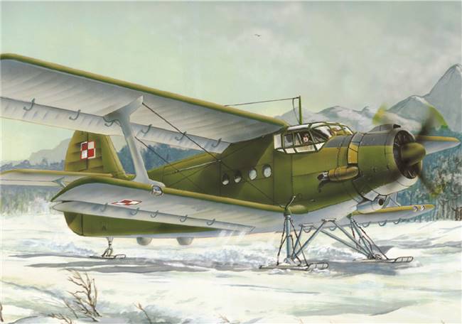 701607 1/72 Aircraft-Antonov An-2 Colt on Skis