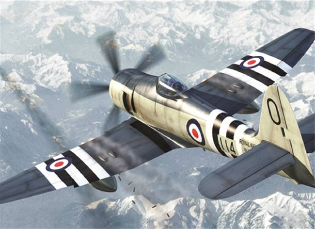 701631 1/72 Hawker "Sea Fury" FB.11