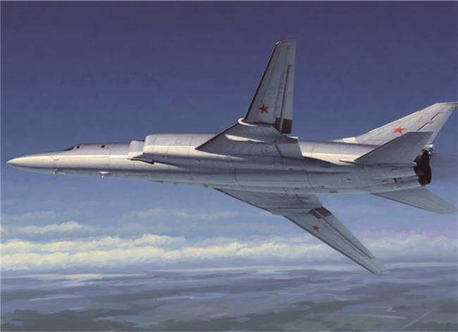 701655 1/72 Tu-22M2 Backfire B Strategic bomber