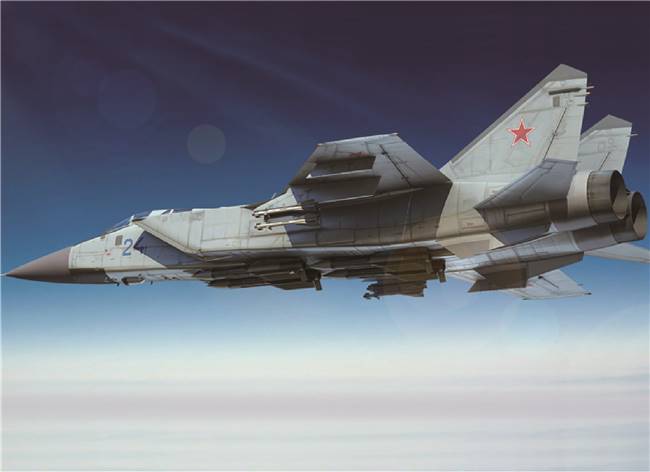 701679 1/72 Russian MiG-31 Foxhound